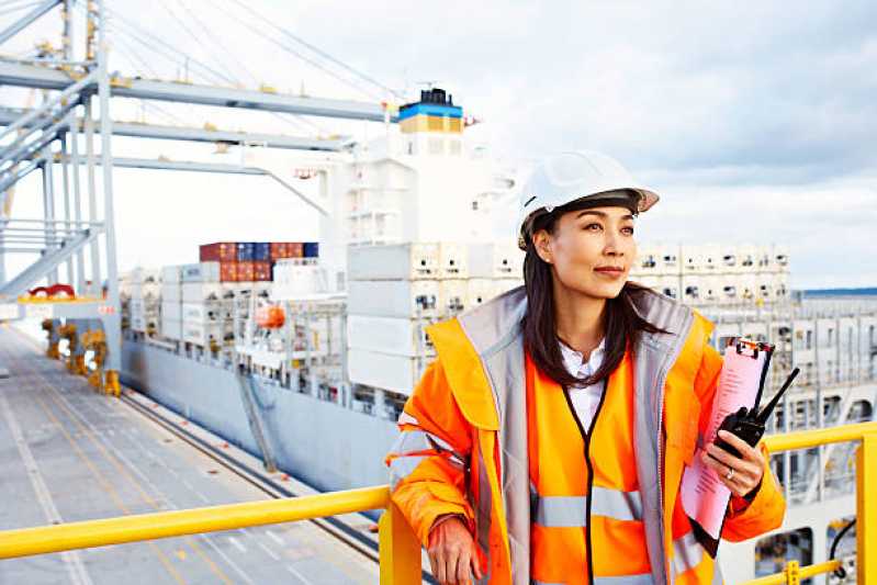 Curso Segurança do Trabalho Portuário Alto Cajueiros - Curso Segurança Higiene e Saúde no Trabalho Portuário