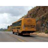 valor de curso de transporte privado escolar Itanhangá